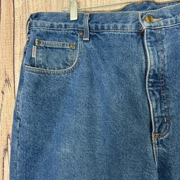 Carhartt Mens Lined Jeans size 42X30 - Picture 4 of 11
